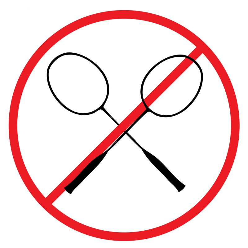 Badminton Absage